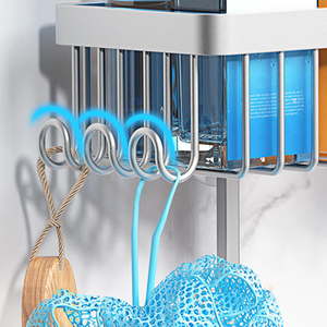 Lavello sopra la testa bagno pensile per <span class=keywords><strong>doccia</strong></span> portaoggetti porta sapone altezza regolare sopra la testa accessori per <span class=keywords><strong>doccia</strong></span> scaffale scaffale - Product Image 6