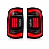 Feux arrière à LED à défilement séquentiel Nafu Auto avec lentille rouge fumée pour Dodge RAM1500 RAM2500 Pickup – Kit de remplacement de feux arrière