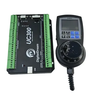 Nvem-CNC UC300 Milling Machine Upgrade USB Cnc Control Card 4 Axis Motion Control Card + Mach3 Digital Display Handwheel