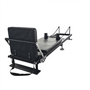 Letti Professionali Durevoli Multicolore per Pilates Reformer per Studio Yoga, Allenamento della Forza ed <span class=keywords><strong>Esercizi</strong></span> di <span class=keywords><strong>Flessibilità</strong></span> - Product Image 3