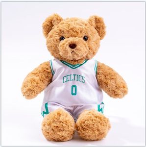 Muñeco de peluche Slam <span class=keywords><strong>Dunk</strong></span> Teddy Bear con <span class=keywords><strong>Jordan</strong></span> Harden Yao Ming Kobe Bulls para aliviar el estrés y regalo para fanáticos - Product Image 3