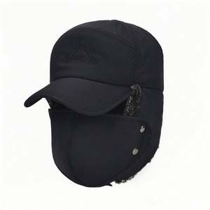 Gorro de Invierno para Hombre, 100% Algodón, Cálido y Térmico, con Cubre Rostro y Orejeras, Estilo Divertido para Deportes y Fiestas, Venta al Por Mayor - Product Image 1