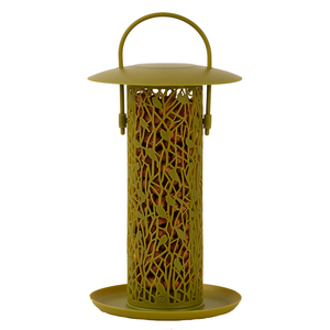 Esschert Design Toit Vert Suspendu Mangeoire pour Oiseaux Extérieur Silo avec Plateau "Chiffchaff" - Product Image 2
