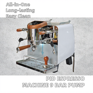 Máquina comercial Control de temperatura PID Bomba rotativa de 9 bares Cabezal de elaboración de 58mm Cafetera eléctrica de 2 calderas Francesa - Product Image 2