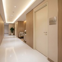 Porte intérieure écologique en bois mélaminé de haute qualité avec âme en bois massif HDF et bordure PUR, idéale pour appartement et chambre à coucher, vente en gros