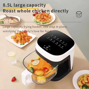 Vente flash Appareils de cuisine Friteuse à air Fenêtre visible Friteuses à air intelligentes Friteuse à air Silver crest - Product Image 2