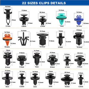 Offres Spéciales 680 pièces attaches de retenue de pare-chocs universelles Auto ou Automoive <span class=keywords><strong>pour</strong></span> clip en plastique de <span class=keywords><strong>voiture</strong></span> - Product Image 3