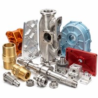 Servicios de Mecanizado CNC de 5 Ejes Personalizados por Fabricante, Piezas de Aluminio, Latón, Acero Inoxidable, Fabricación de Metales