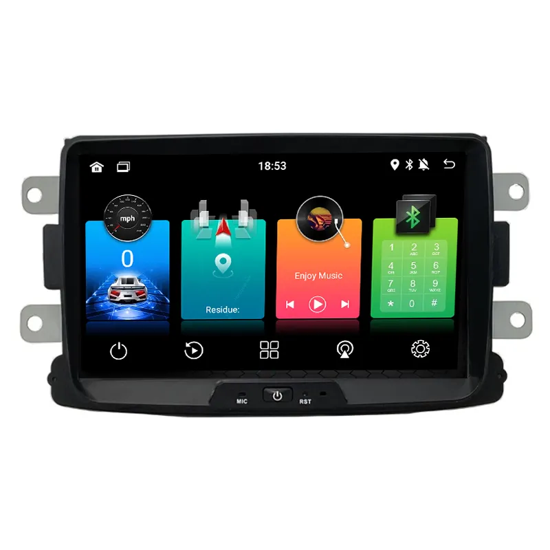 8 "Carplay Android 13 Auto Multimedia Speler Video Stereo Audio Wifi Gps Auto Radio Voor Renault Dacia Duster Logan Sandero