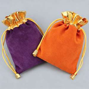New Creative Custom with Logo Drawstring Velvet <b>Pouch</b> Luxury Elegance for Jewelry Display & Gift Packaging - Product Image 1