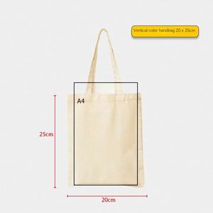 Bolsa de Lona Blanca Personalizable de Fábrica para Pintar a Mano, con Espacio en Blanco para Diseño DIY, para Uso Industrial y Agrícola, con Logotipo Impreso - Product Image 6