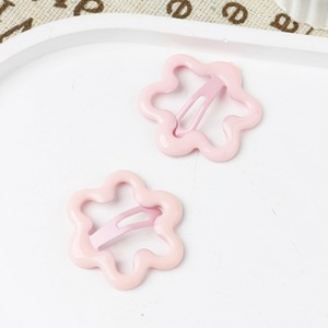 3cm lindo Mini flor gota de aceite Color brillante BB para niñas flequillo pinzas para el cabello a granel al por mayor - Product Image 6