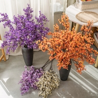 MW38204 Branches de fleurs de cerisier artificielles décoratives de fausses fleurs pour grand vase de sol utilisé comme décoration de mariage à la maison