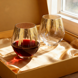 Стеклянные бокалы с выдувным стеклом и логотипом - Product Image 2