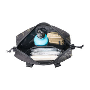 Pochette tactique multi-camouflage noire MOLLE, pochette abdominale tactique avec fermeture éclair YKK, sac administratif pour porte-plaque - Product Image 3