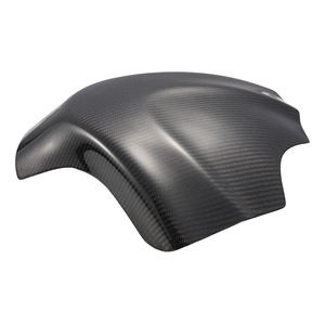 Ajustement pour SUZUKI <span class=keywords><strong>GSXR</strong></span> 1000 2009-2016 abri de réservoir de carburant en fibre de carbone de moto protéger la couverture en Fiber de carbone - Product Image 6