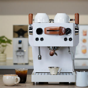 Macchina <span class=keywords><strong>da</strong></span> Caffè Commerciale Semi-automatica Zantuo in Acciaio Inox con Controllo Temperatura PID e Pressione Variabile, Capacità 550ml/1L - Product Image 2