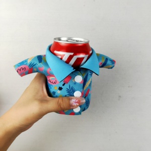コート型ネオプレンビールホルダー断熱12オンスジャケット缶クーラー - Product Image 2