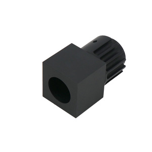 Custom Machined Gearbox <b>Cast</b> Aluminum Part 350mm Diameter Black <b>Powder</b> Coated CNC Lathe Precision Component - Product Image 4