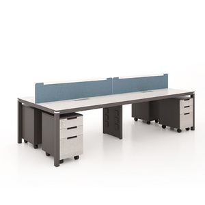 Modern MDF Painted L-Shaped Executive <b>Desk</b> for Boss/CEO Manager <b>Wooden</b> Workstation Furniture for Home or School Office Use - Product Image 2
