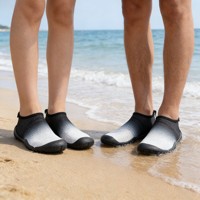 Chaussures de randonnée, de plage et de natation imperméables de style moyen, unisexe, avec empeigne en PU, pour le fitness, le yoga et les loisirs en couple