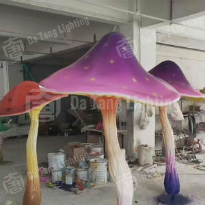 Lampe de jardin champignon charmante IP65, lampe décorative pour paysages, festivals et événements - Product Image 4