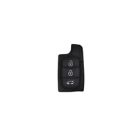 Remplacement de la gomme de bouton de clé de voiture à distance à 3 boutons pour Renault Megane4, Clio5, Captur, Dacia Duster