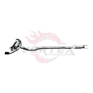 Échappement Catback à Valve en Acier Inoxydable Vortex pour Mercedes-AMG A45S W177 avec Silencieux Central et Double Sortie à Clapets - Product Image 4