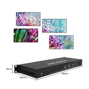 Controlador de Video con Función de Subtítulos Desplazables, Empalmador Mágico 8K, Modo de Empalme Multiángulo de 6 Pantallas, Proyección de Pantalla 7680X4320 60Hz - Product Image 1