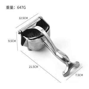 Manual Juicer 304 Stainless Steel Multi Function Citrus Squeezer For Orange Lemon Juice Making - Product Image 4