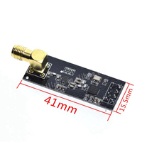 Module sans fil émetteur-récepteur RF longue distance + PA + LNA NRF24L01P de 1100 mètres avec antenne NRF24L01