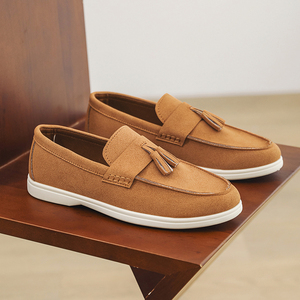 รองเท้าหนังหรูหราสไตล์ Old Money รุ่นปี 2025 รองเท้าสวมแบบลำลองสำหรับผู้ชาย ขายส่งจำนวนมาก - Product Image 3