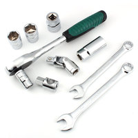 Vente en gros de clés à douille pour réparation automobile domestique 37 pièces ensemble d'outils à main