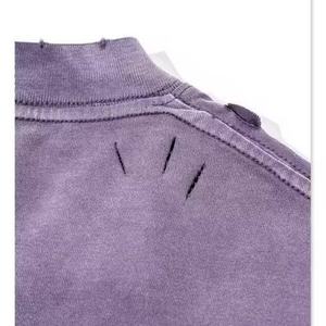 Luxury <b>Men's</b> Oversized Acid Washed T-<b>Shirt</b> 100% Cotton High Quality Blank Vintage Logo Custom Faded Design - Product Image 6