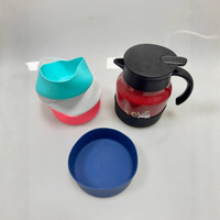 Manchon de tasse en silicone personnalisé de 12 cm pour tasse/bouilloire en acier inoxydable de 64 oz, avec base antidérapante, housse de bouteille