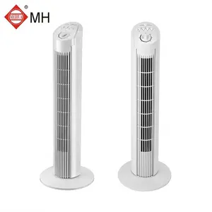 Ventilateur de refroidissement d'air de tour portable en gros Contrôle de la minuterie Longue durée d'utilisation Ventilateur de tour oscillant