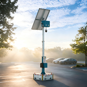 <span class=keywords><strong>Torre</strong></span> de <span class=keywords><strong>Vigilancia</strong></span> Móvil Solar Portátil en Stock para Estacionamiento - Product Image 2