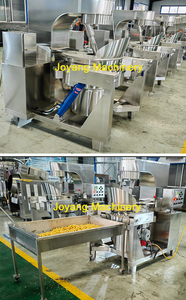 สายการผลิตป๊อปคอร์นคาราเมลหวานเชิงพาณิชย์ทำจากสแตนเลสใช้แก๊สอัตโนมัติสำหรับอุตสาหกรรม - Product Image 3