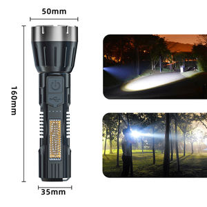 Фонарь Warsun B350: Мощный, портативный, с дисплеем, для экстренной зарядки, COB-фонарь для активного отдыха - Product Image 3