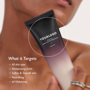 <span class=keywords><strong>Gel</strong></span> <span class=keywords><strong>Detergente</strong></span> Viso BlackRice per <span class=keywords><strong>Pelle</strong></span> <span class=keywords><strong>Grassa</strong></span> con Estratto di Alghe, Pulizia dei Pori e Controllo dell'Acne per Uomini - Personalizzazione OEM - Product Image 2