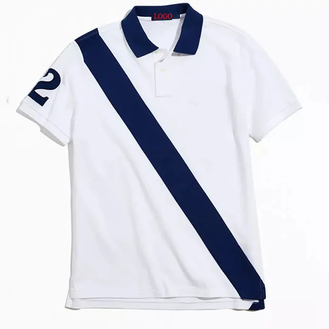 Factory Direct Supply Hoge-Kwaliteit Man Polo Shirts Katoen Zomer Trend Jonge Casual Heren Polo Shirts T-shirts