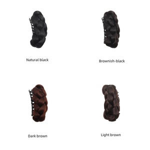 Paquete <span class=keywords><strong>de</strong></span> extensiones <span class=keywords><strong>de</strong></span> <span class=keywords><strong>cabello</strong></span> <span class=keywords><strong>de</strong></span> aspecto natural <span class=keywords><strong>con</strong></span> textura <span class=keywords><strong>de</strong></span> <span class=keywords><strong>trenza</strong></span> torcida, fabricante <span class=keywords><strong>de</strong></span> moños para el <span class=keywords><strong>cabello</strong></span>, extensiones <span class=keywords><strong>de</strong></span> <span class=keywords><strong>cabello</strong></span> <span class=keywords><strong>con</strong></span> textura <span class=keywords><strong>de</strong></span> clip en la parte posterior <span class=keywords><strong>de</strong></span> la cabeza - Product Image 2
