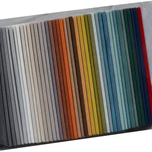 عينة مجانية من قماش مخمل ميشا الهولندي الناعم غير اللامع من الألياف الدقيقة 300 جرام/متر مربع 100% بوليستر محبوك للديكور المنزلي - Product Image 1