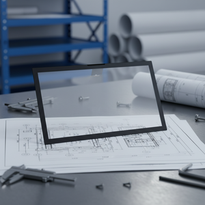 <span class=keywords><strong>27</strong></span> inç 43 inç Kapasitif Dokunmatik Ekran Yeni USB ve Seri Arayüzlü Anti-Parazit AG Reklam Dokunmatik Ekran Paneli - Product Image 1