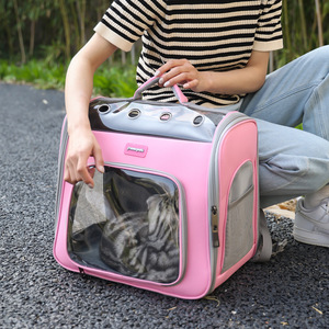 Factory direct supply of <b>cat</b> bags, portable hand-held <b>backpacks</b>, spacious and breathable <b>cat</b> <b>backpacks</b>/pet bags. - Product Image 2