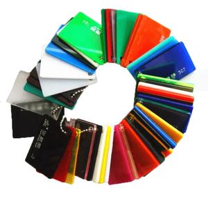 מידות מותאמות אישית מחיר זכוכית גיליון אקריליק גיליון אדום שקוף בצבע שקוף - Product Image 2