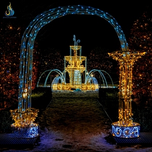 Fábrica Profesional <span class=keywords><strong>de</strong></span> Faroles en China, Faroles <span class=keywords><strong>de</strong></span> Seda LED Personalizados, Adecuados <span class=keywords><strong>para</strong></span> Parques Temáticos y Plazas <span class=keywords><strong>de</strong></span> la Ciudad - Product Image 5