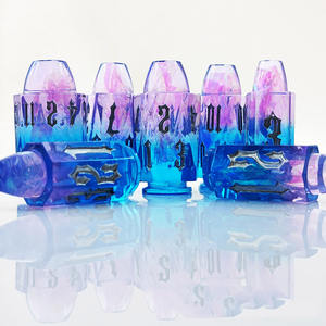 <span class=keywords><strong>Jeu</strong></span> de dés de balle en résine d'aluminium de qualité supérieure 7 pièces idéal pour l'utilisation du <span class=keywords><strong>jeu</strong></span> de société des joueurs <span class=keywords><strong>RPG</strong></span> et du MDN - Product Image 1