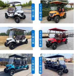 Carrito de Golf de 4 Plazas con Ruedas Opcionales de 12 Pulgadas, Batería de Litio, Motor de 4-7KW, Velocidad de 70km/h, Alcance de 90km para Uso en Resorts - Product Image 6