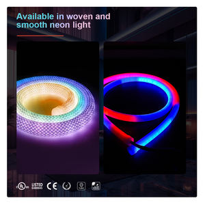 Tira de Luz LED de Silicona Flexible RGB, Programable, Direccionable, Impermeable IP65, DC5V 12V 24V, Redonda de 360 Grados - Product Image 5